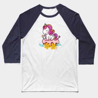 Cute Unicorn Lover Baseball T-Shirt